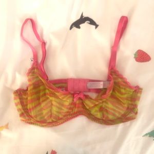Savage X Fenty Sheet Zebra Bra 36D